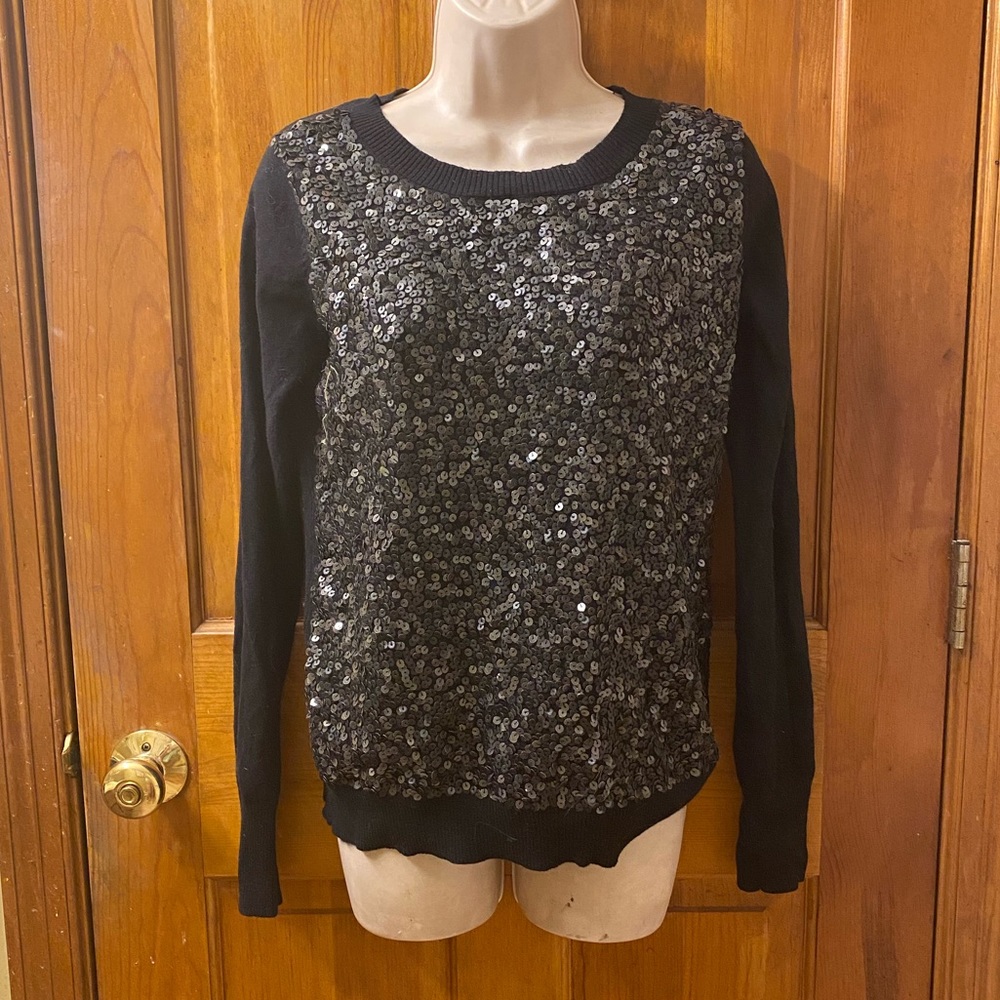 Express sequin sweater
